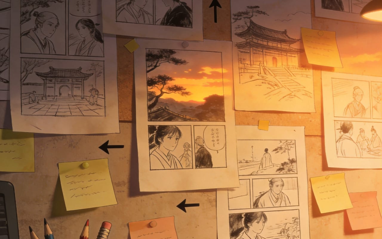 分镜入门:怎么让一格漫画"自己会说话"?