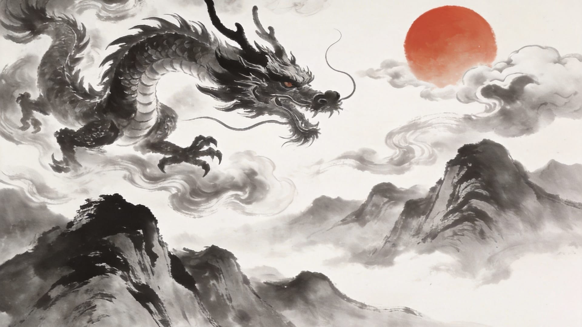 云龙破壁·蟠