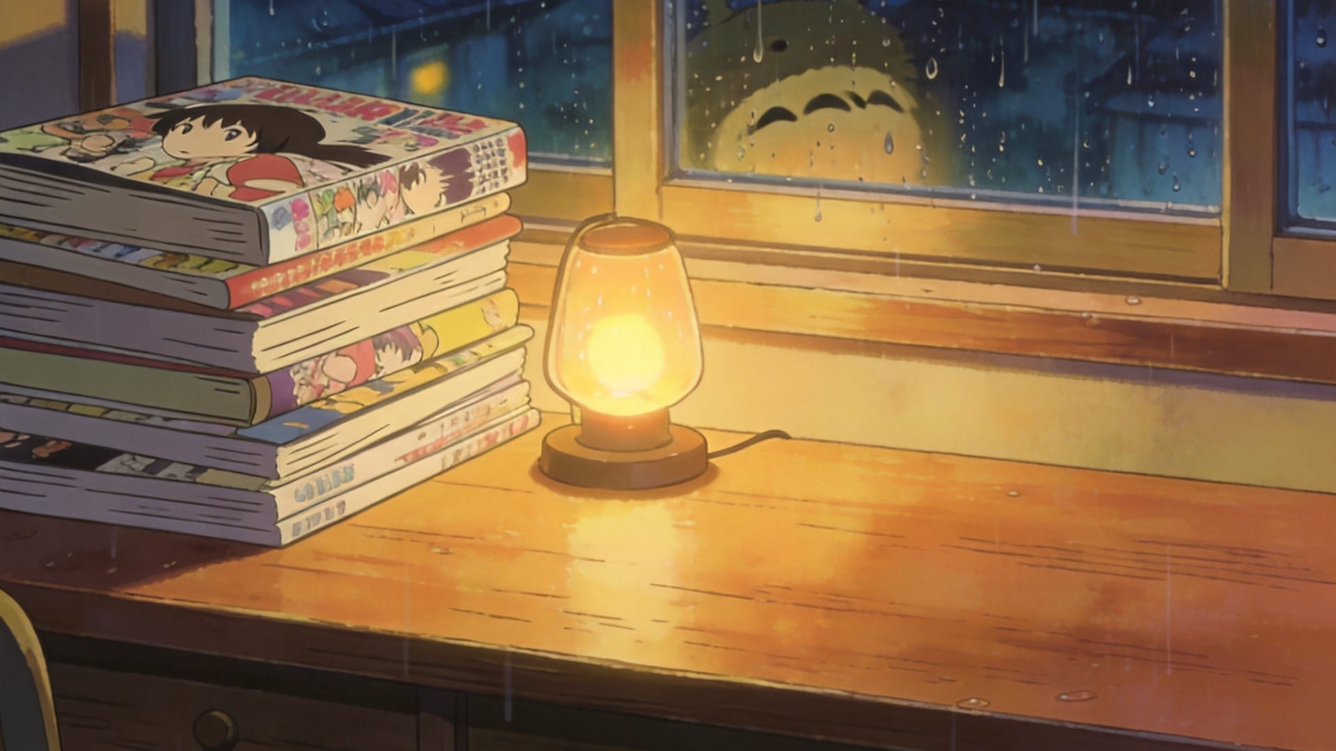 雨夜书房·灯