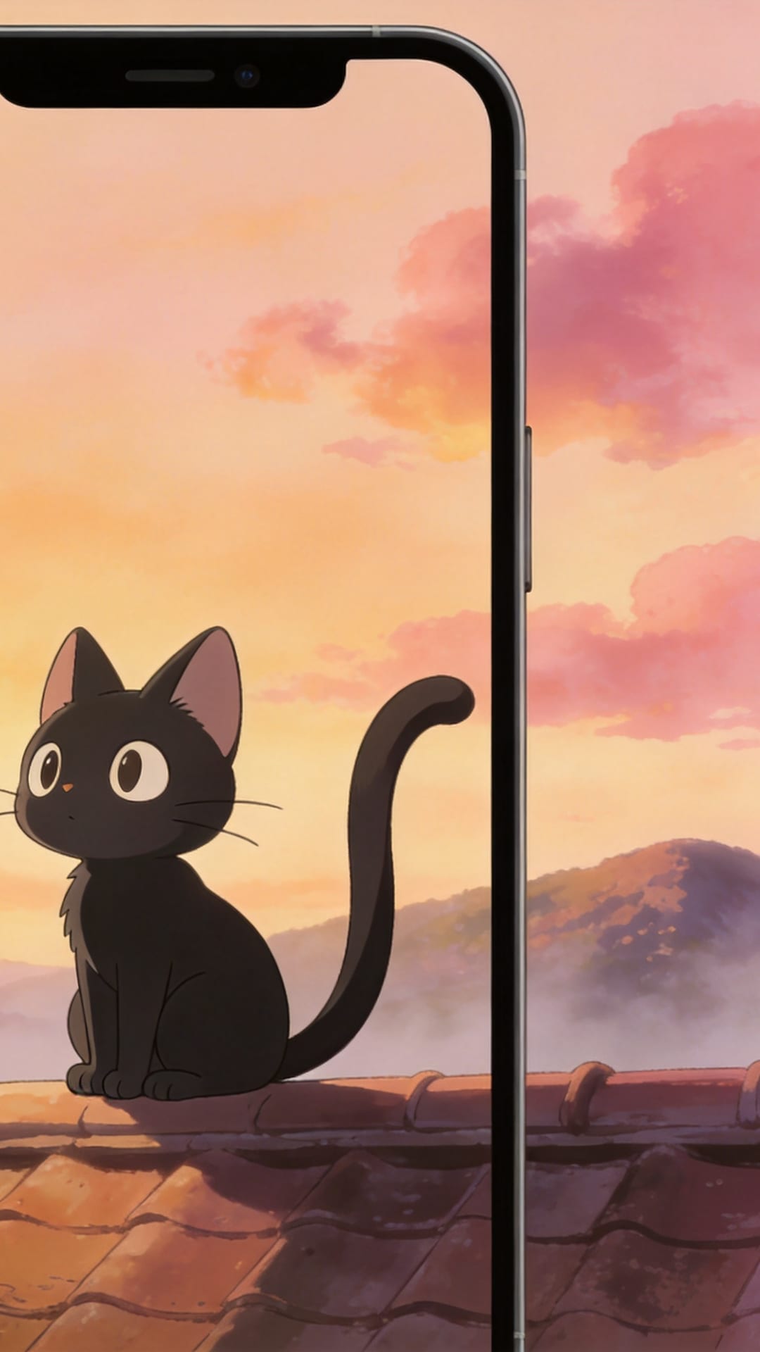 屋顶黑猫·云