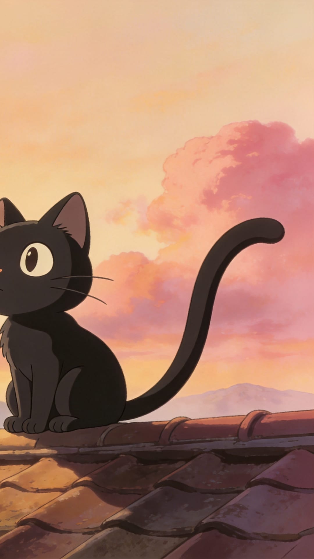 屋顶黑猫·尾